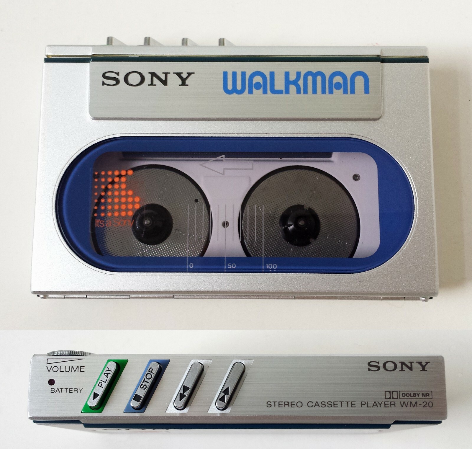 SONY WM-20 ステレオカセットプレーヤー SONY ソニー WM-20