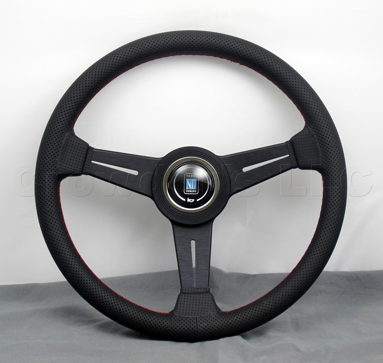Nardi Classic Steering Wheel 340 mm Black Perforated Leather with