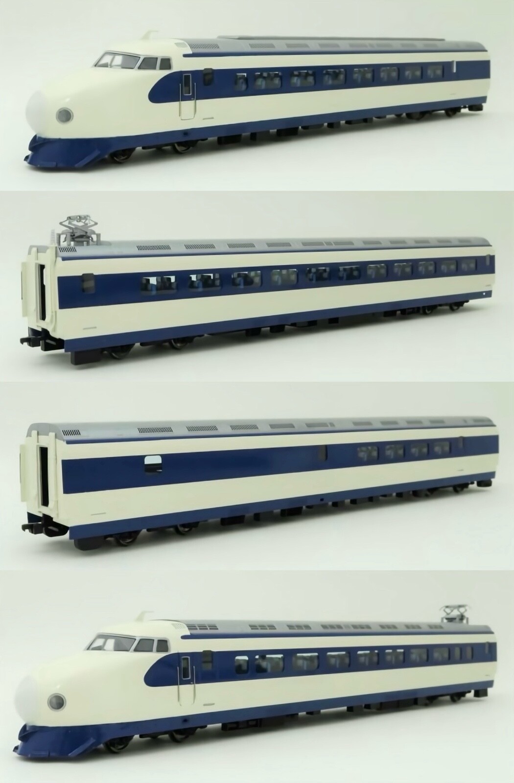 HO Scale KTM 0 Series Shinkansen/Bullet Train 4 Cars Set NIB H0