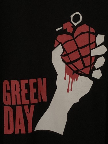 GREEN DAY - AMERICAN IDIOT OFFICIAL MERCH L BLACK LONG SLEEVE T