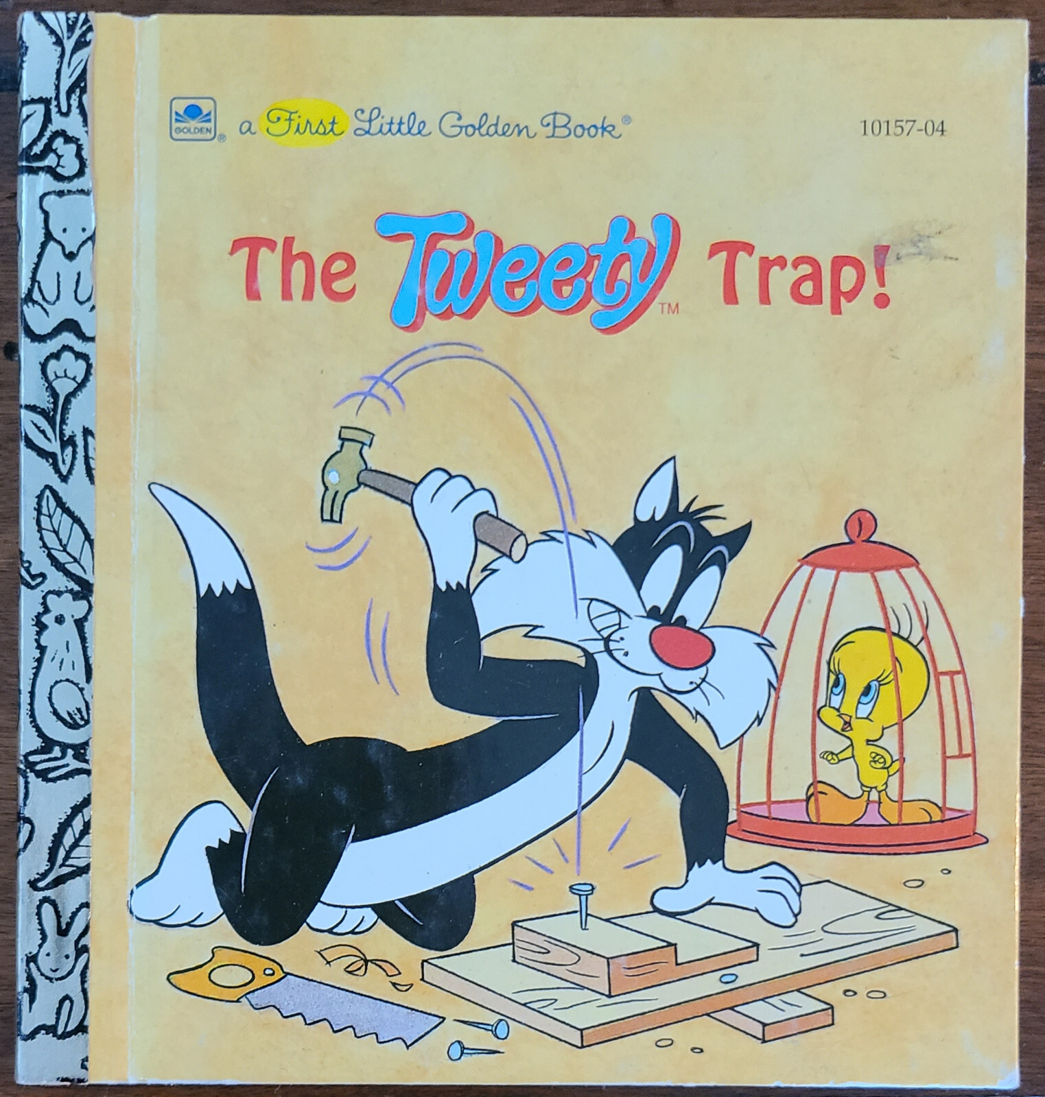 Looney Toons THE TWEETY TRAP! by Jean Lewis (HC 1992) A Little