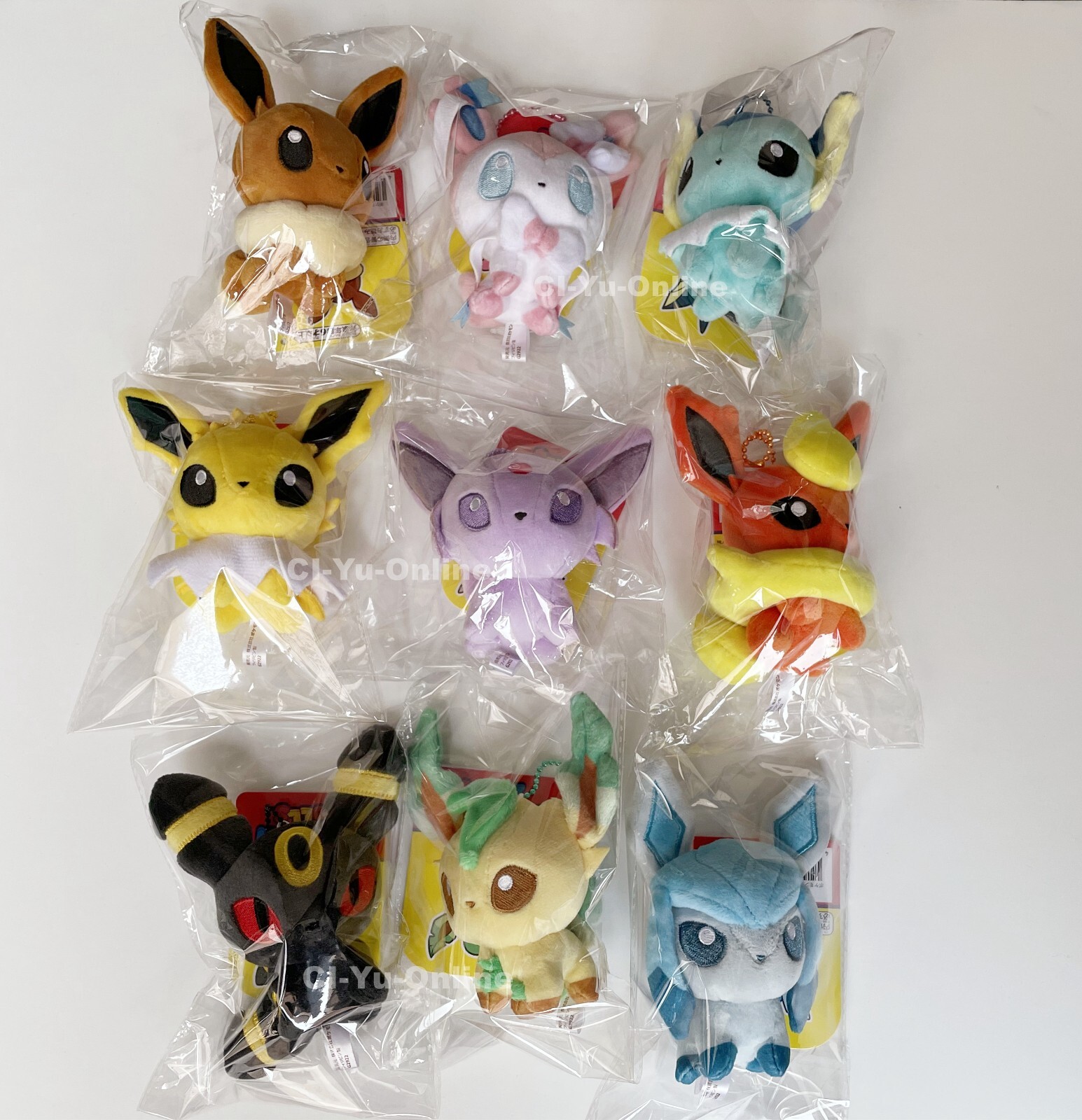 Eeveeloution Pokemon Center Eevee Umbreon Sylveon Dolls Plush