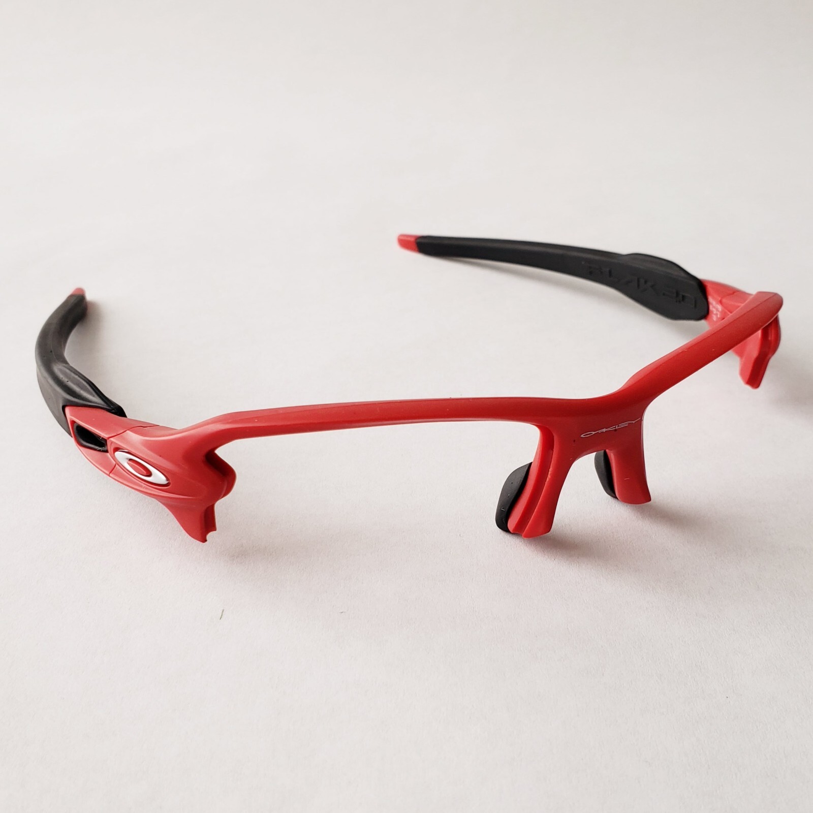 Oakley Flak 2.0 XL Matte Redline Silver Icons Replacement Frame