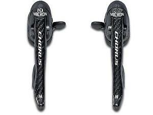 Campagnolo Centaur 10 Speed Silver Ergopower Brake Levers Shifters
