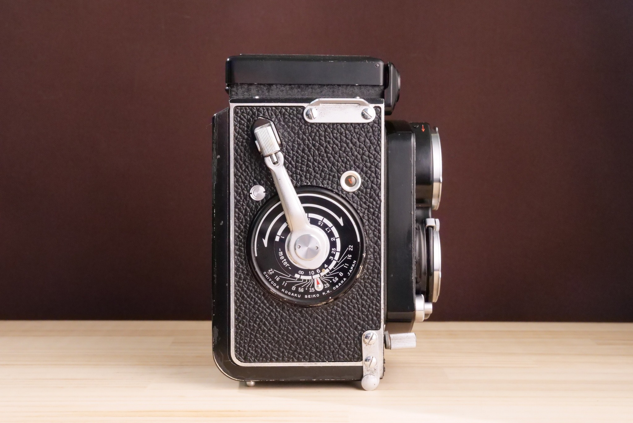 Minolta Autocord MXV 中片幅底片雙眼相機- 小老婆相機維修