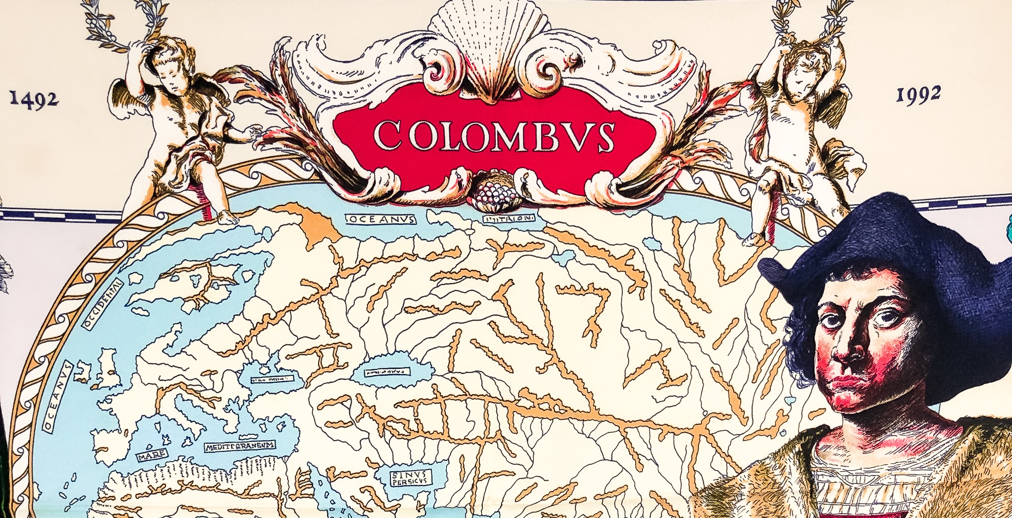 Les Amériques HERMÈS© Carré – GRAIL – The World of Hermes© Scarves