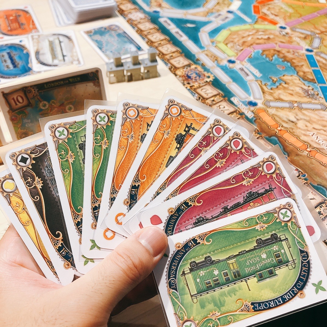 チケット・トゥ・ライド ヨーロッパ 15周年記念版 [2人プレイボード