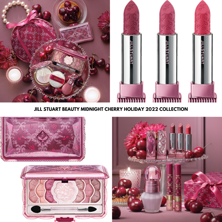 Sneak Peek! Jill Stuart Beauty Midnight Cherry Holiday 2022