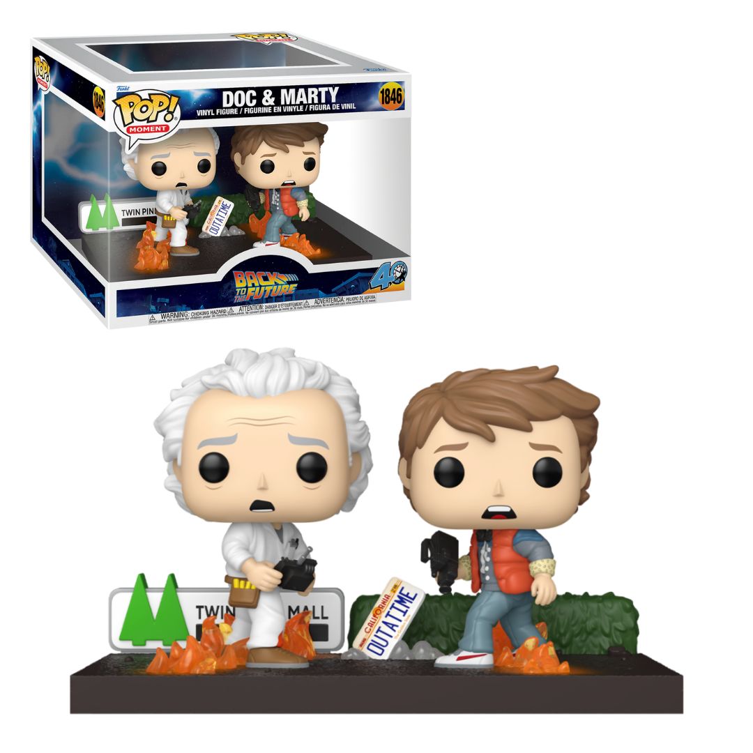 Doc & Marty Back To The Future Funko Pop! Figure | Get Ready Comics