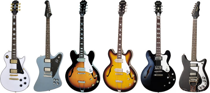 エピフォン・ギター徹底分析｜歴史・特徴・ラインナップ【エレキギター