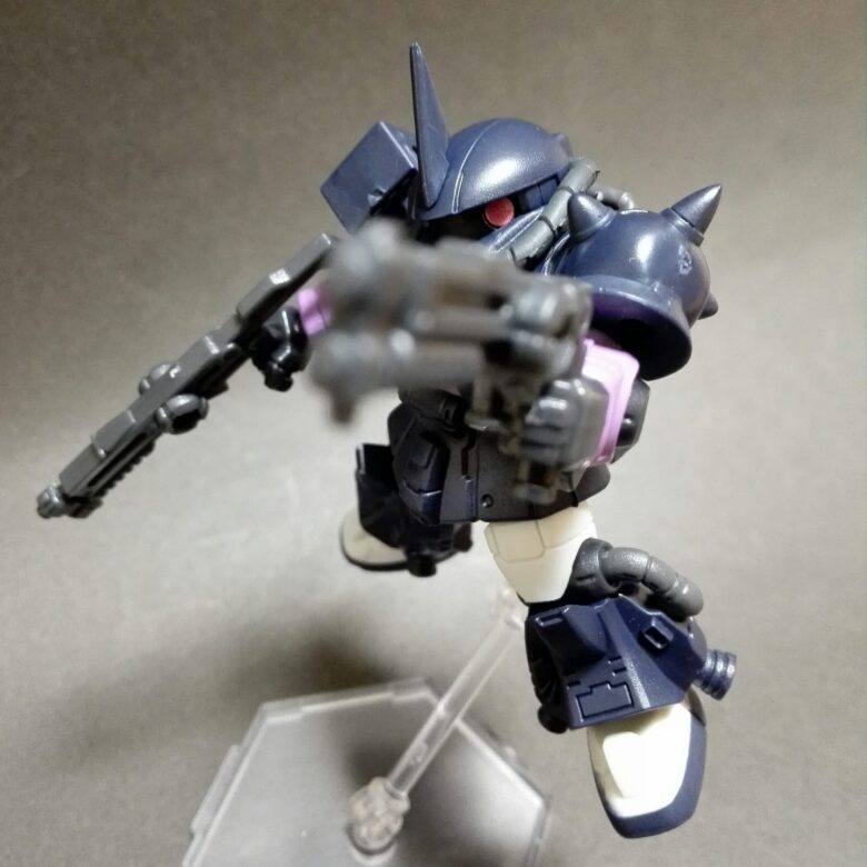 MOBILE SUIT ENSEMBLE 12 高機動型ザクII(黒い三連星仕様) レビュー