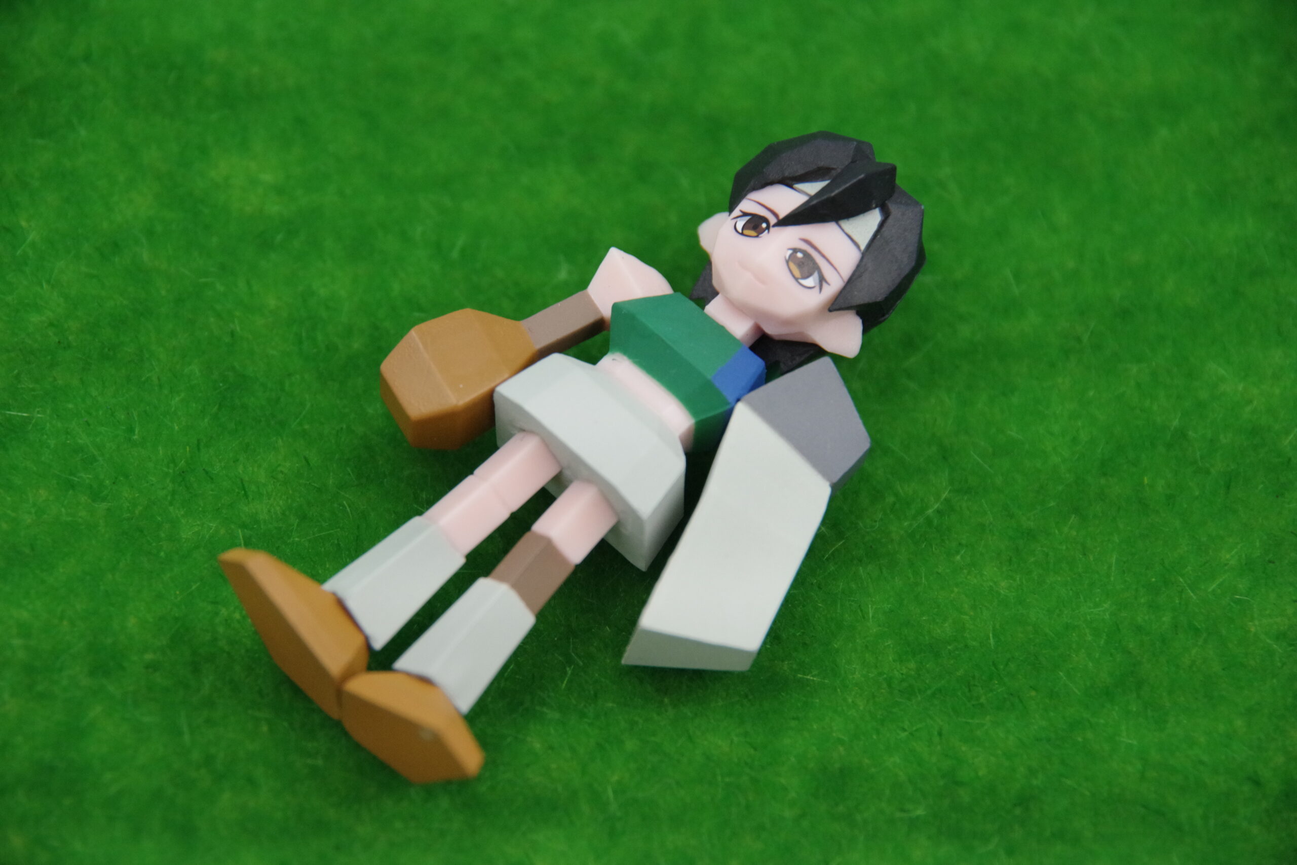 FINAL FANTASY Ⅶ REBIRTH発売記念くじ D賞 ミニフィギュア7体セット&G