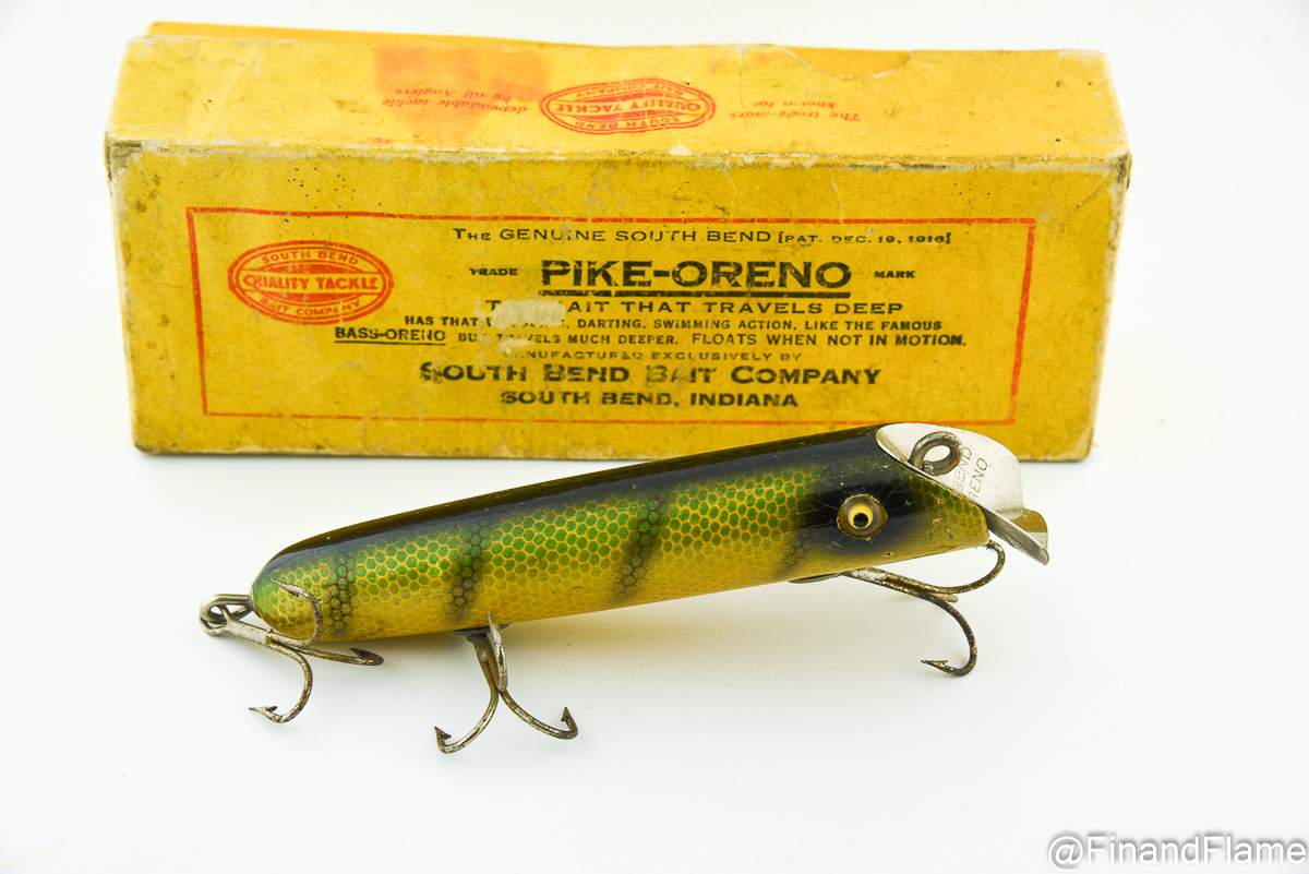 Pike Oreno Lure - Fin & Flame
