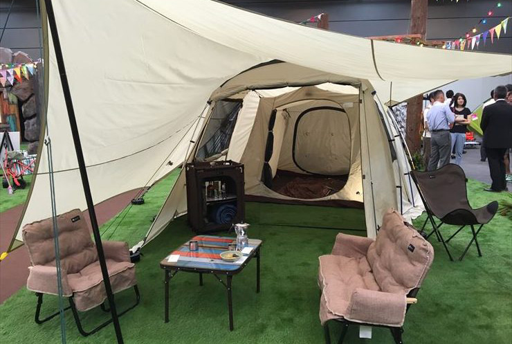 トンネル型2ルームテント！ロゴス(LOGOS)2017新作予定グラン