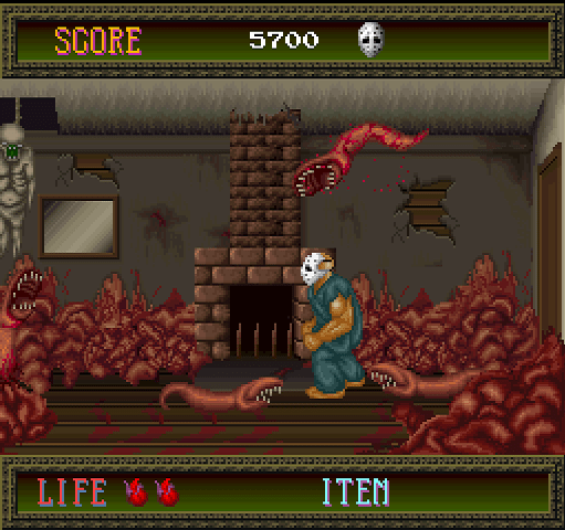 Splatterhouse Review (FM Towns Marty, 1992) - Infinity Retro