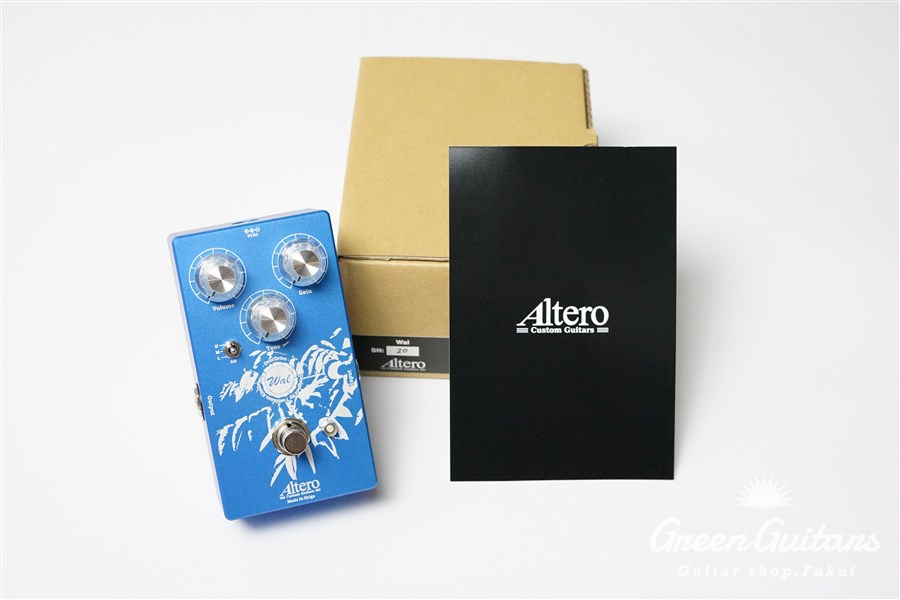 エフェクター】Altero Custom Guitars / Wal -Overdrive- | Green