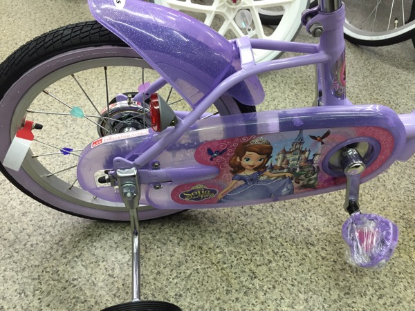 ちいさなプリンセス ソフィア 自転車 16インチ | じてんしゃのサイド