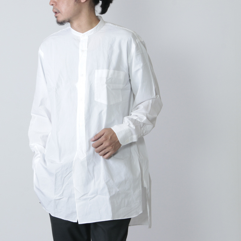 COMOLI(コモリ) バンドカラーシャツ | COTYLE STYLE