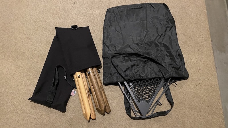 SomAbito（ソマビト）の焚き火side standが見た目・使い勝手が抜群！