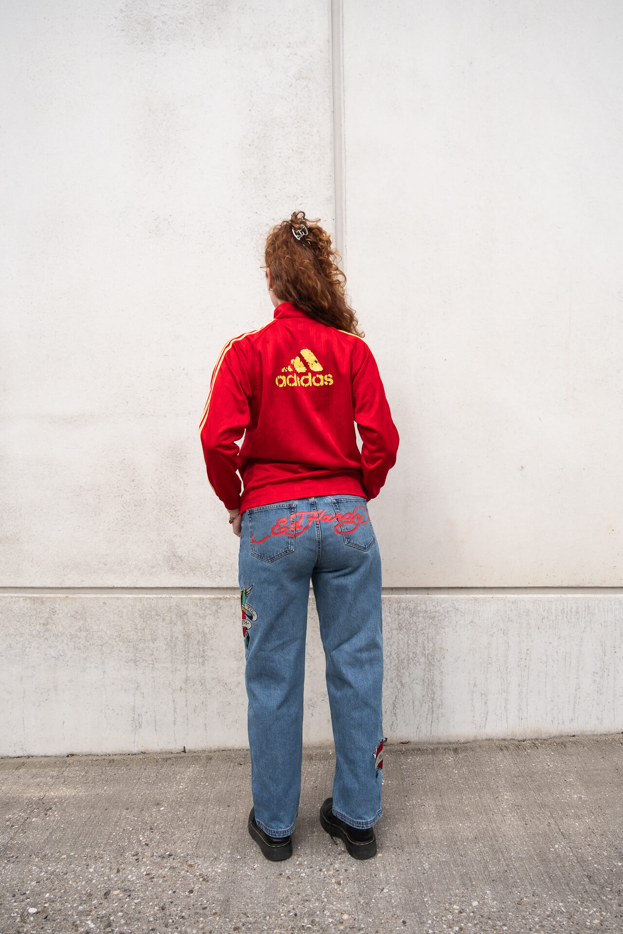 Adidas Track Jacket Y2K – Small – Vintage Vibes Market