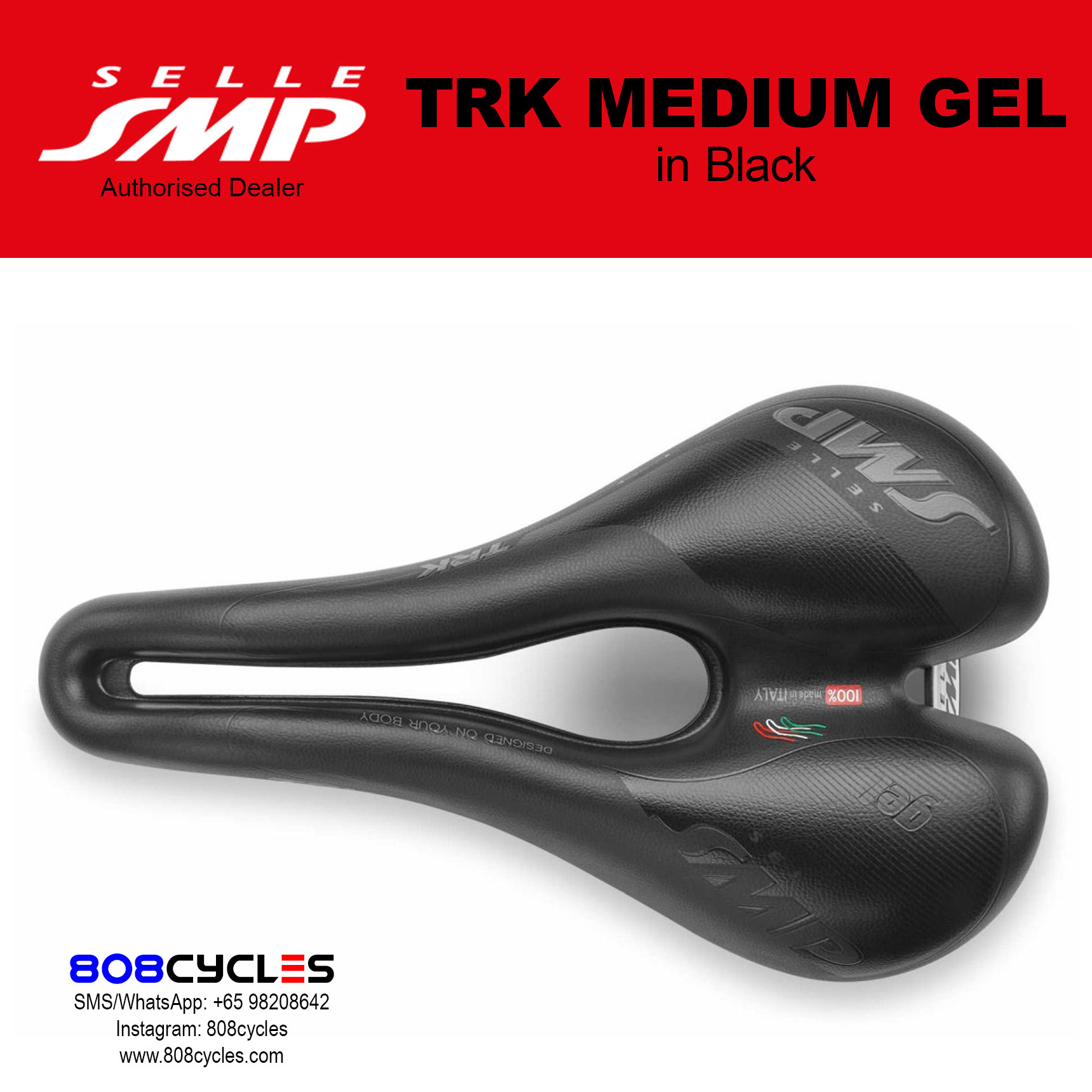 Selle SMP TRK Medium GEL – 808 Cycles