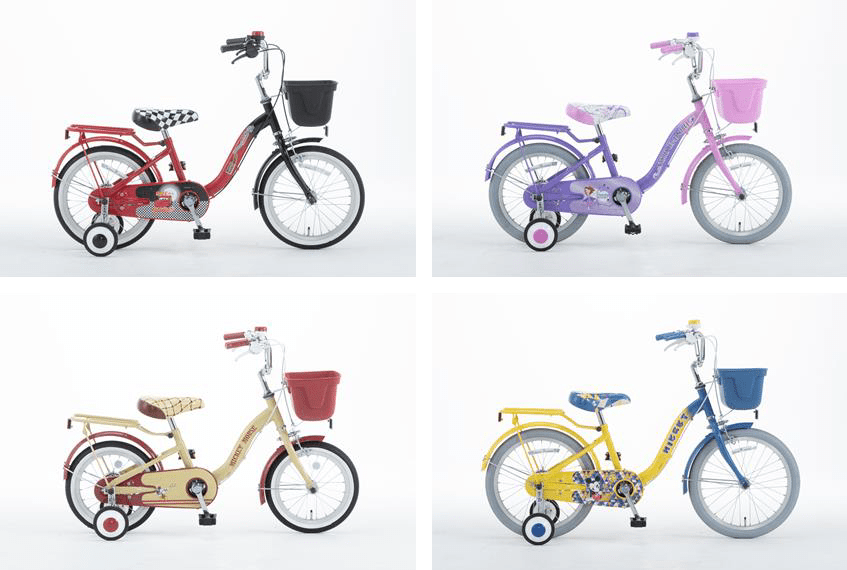 小売業初！ディズニー公認デザインのキッズ向け自転車 カインズ