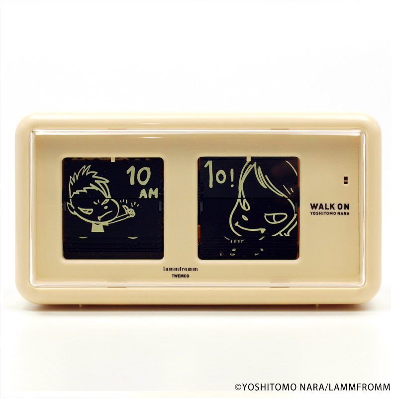 パタパタクロック WALK ON シリーズは、秋から始める新生活にもお勧め