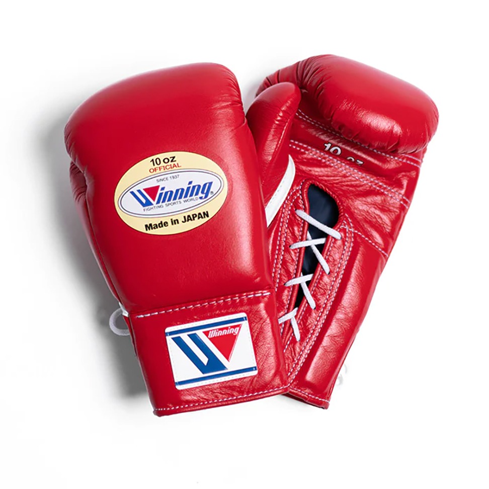 Winning ボクシンググローブ 10 oz 赤 ソフトタイプ winning