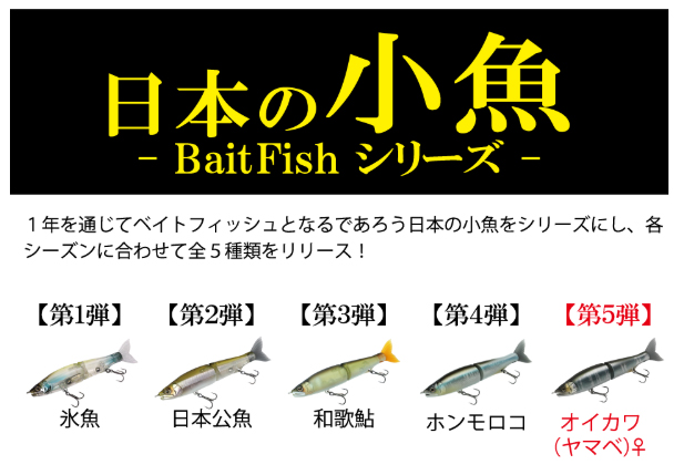 日本の超小魚シリーズ・鮎の一生】注目のジョインテッドクロー70関連の