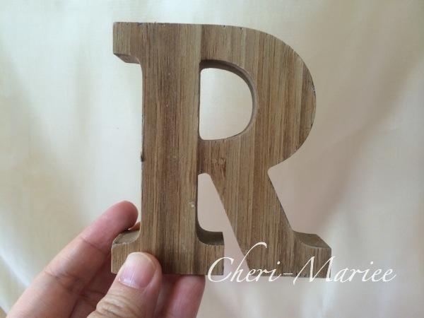 イニシャルオブジェを1000円以内で手作りする方法｜結婚式DIY