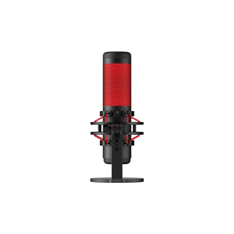 HyperX QuadCast – USB Microphone for Streaming on PC, PS4 & Mac