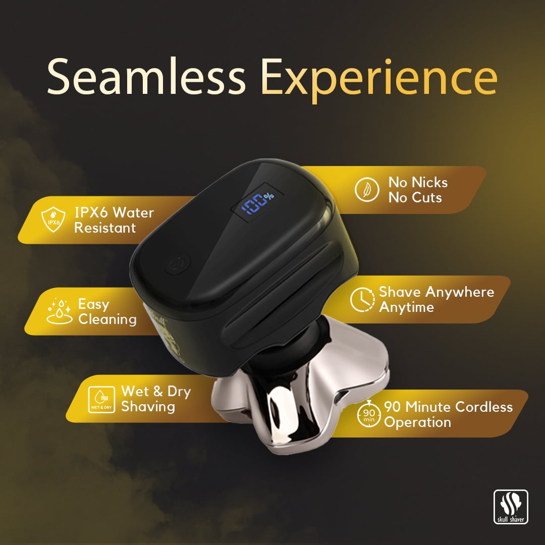 Skull Shaver Pitbull Gold Pro GX5, 2025 Version, PRO Blades