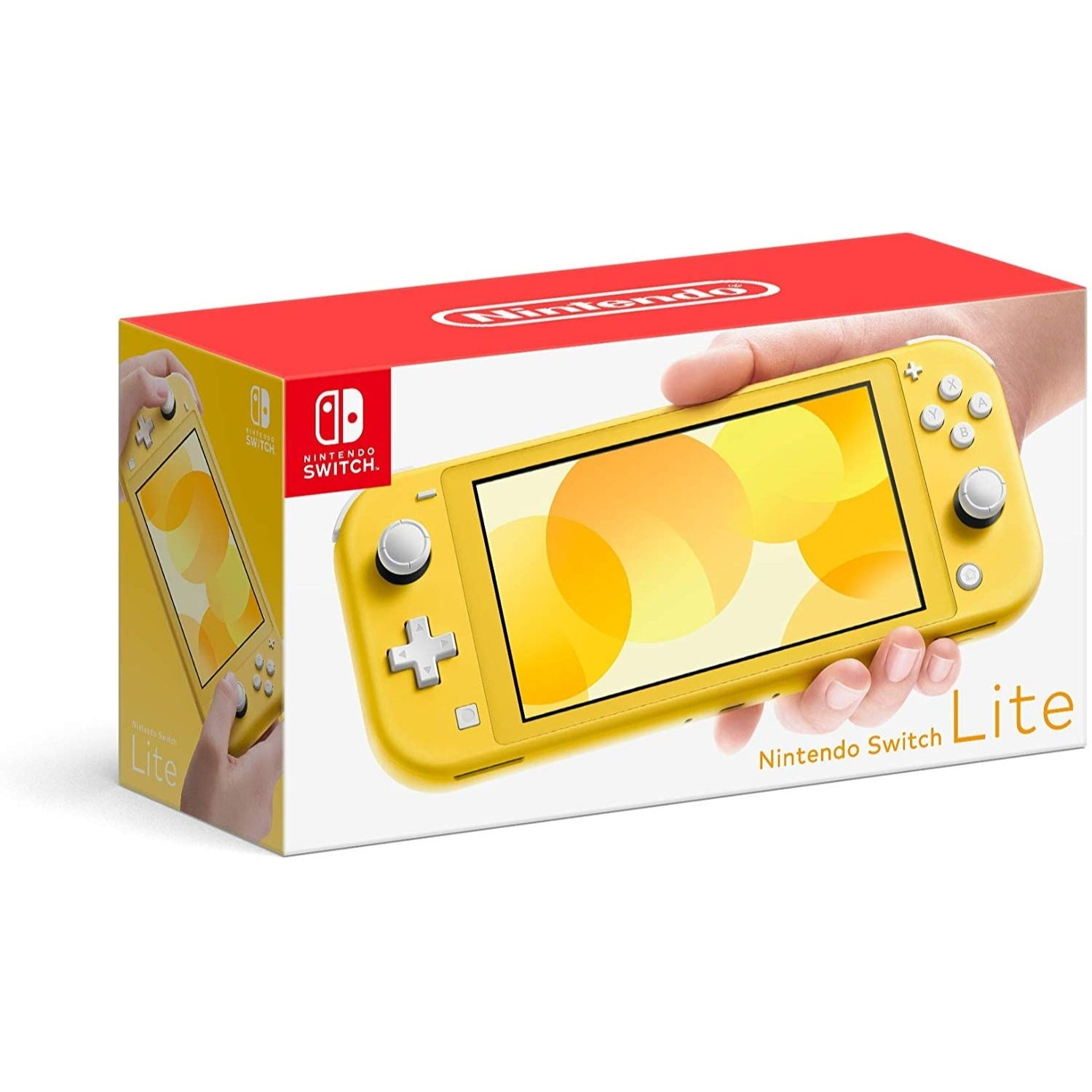 Nintendo Switch Lite Console, Yellow, 2019 New Handheld Gaming