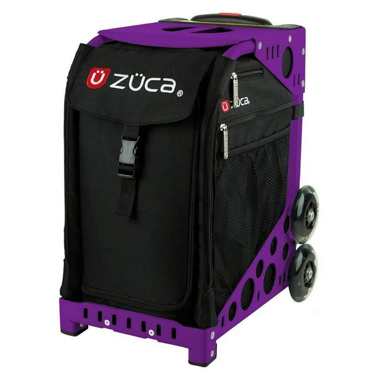 Zuca Sport Obsidian Insert Bag & Purple Frame - Walmart.com