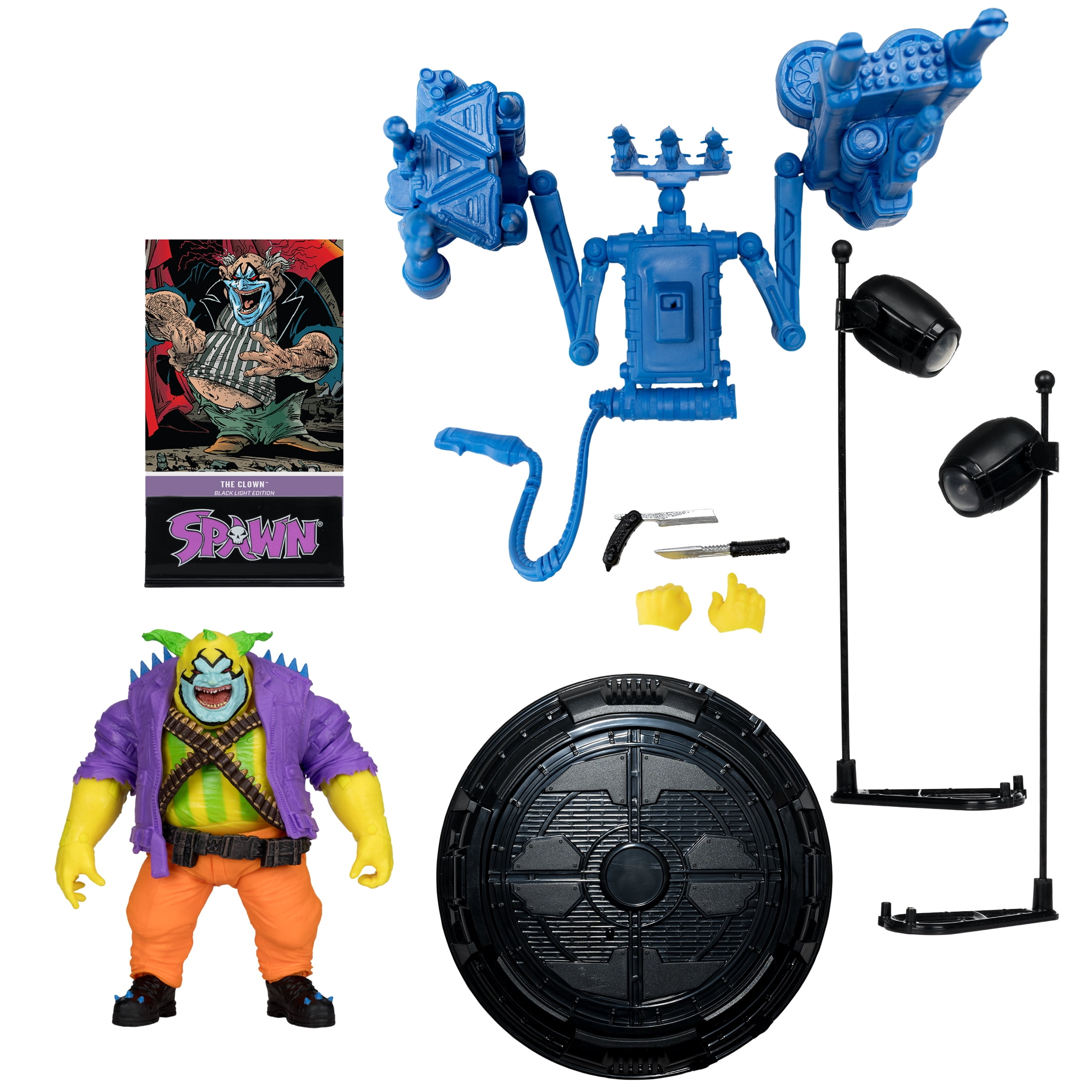 The Clown (Spawn) Black Light Edition 7