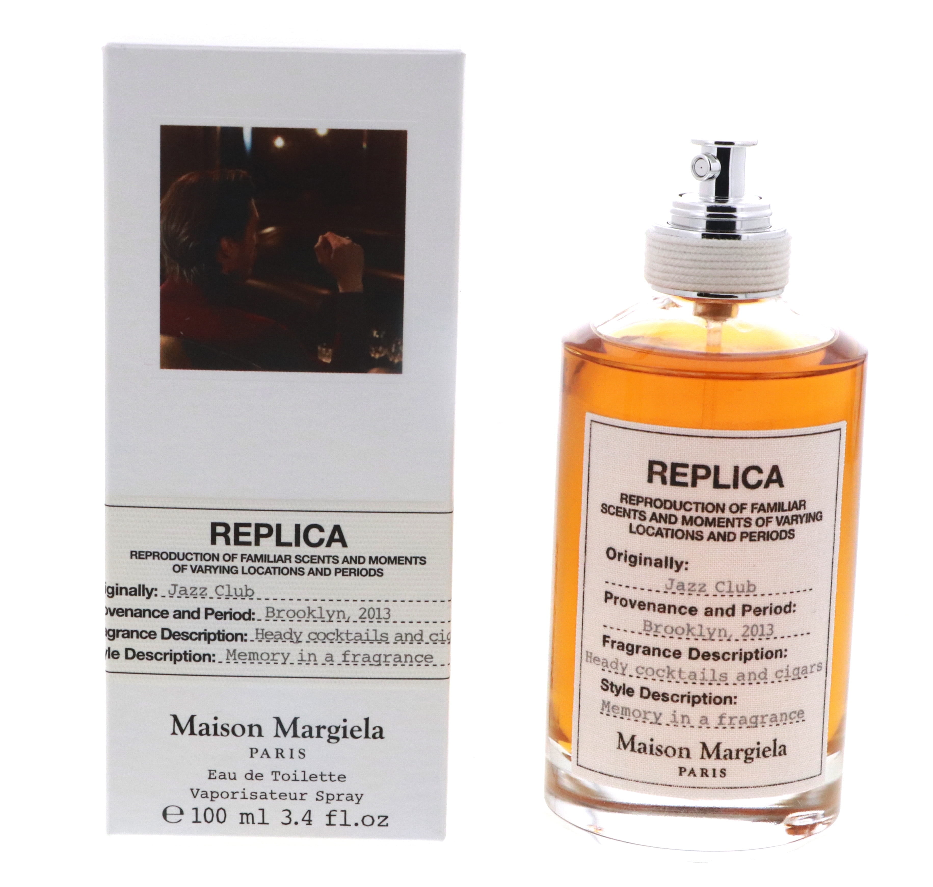 Maison Margiela Replica Jazz Club, Men's Eau De Toilette Spray 3.4