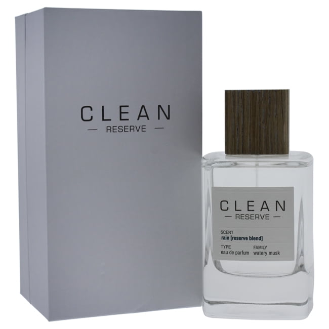 Clean Reserve Rain Scent Fragrances, Unisex Eau De Parfum, 3.4 Oz