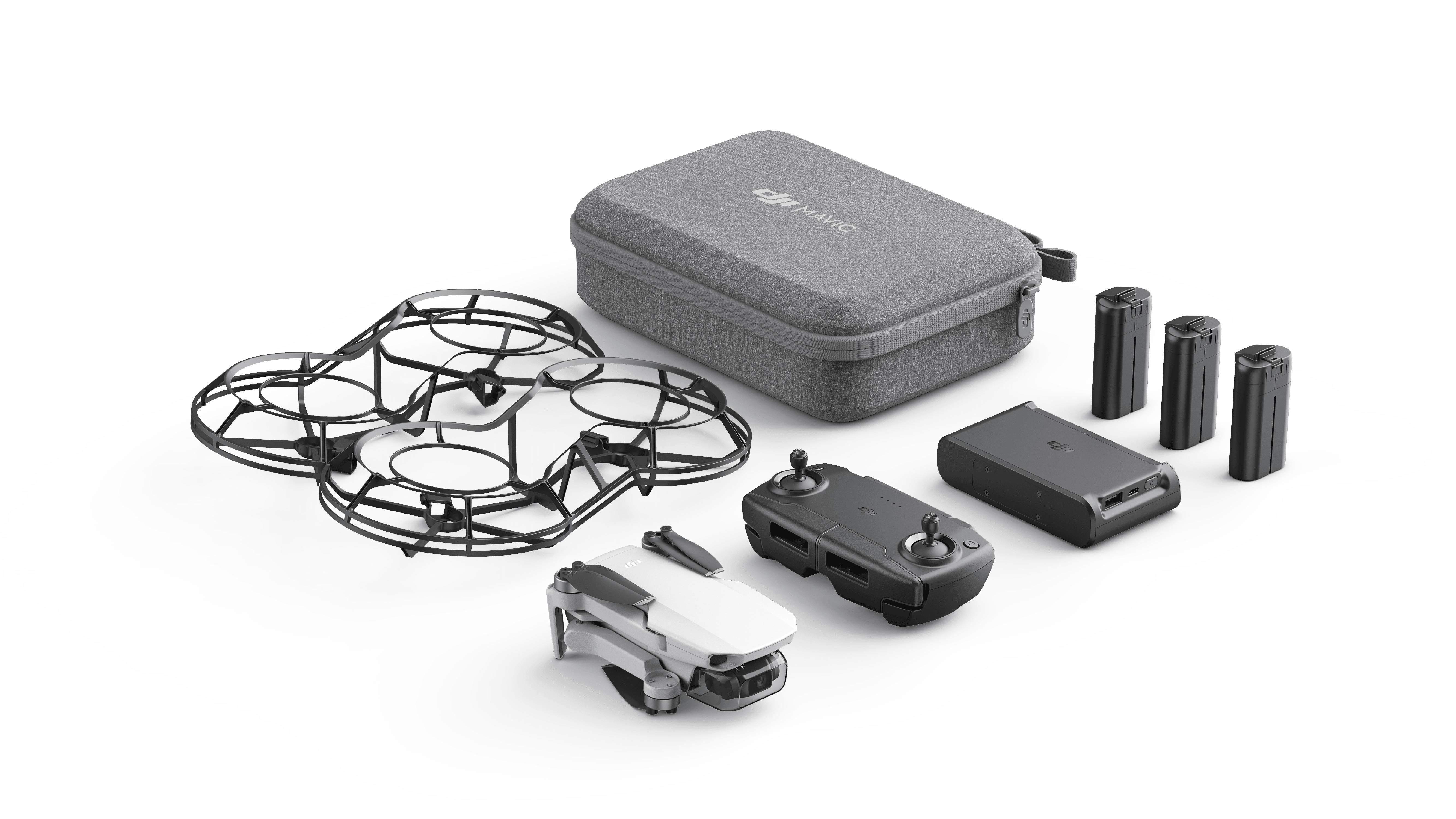 DJI Mavic Mini Drone Fly More Combo: Quadcopter, 3 Batteries, 360