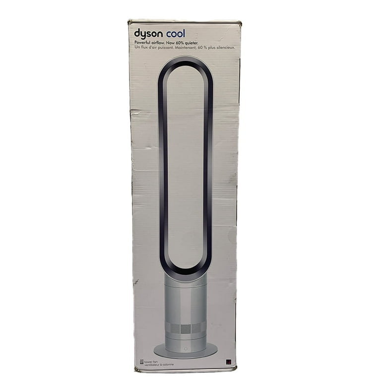 Dyson Cool AM07 Bladeless Tower Fan, Oscillating Airflow, 10
