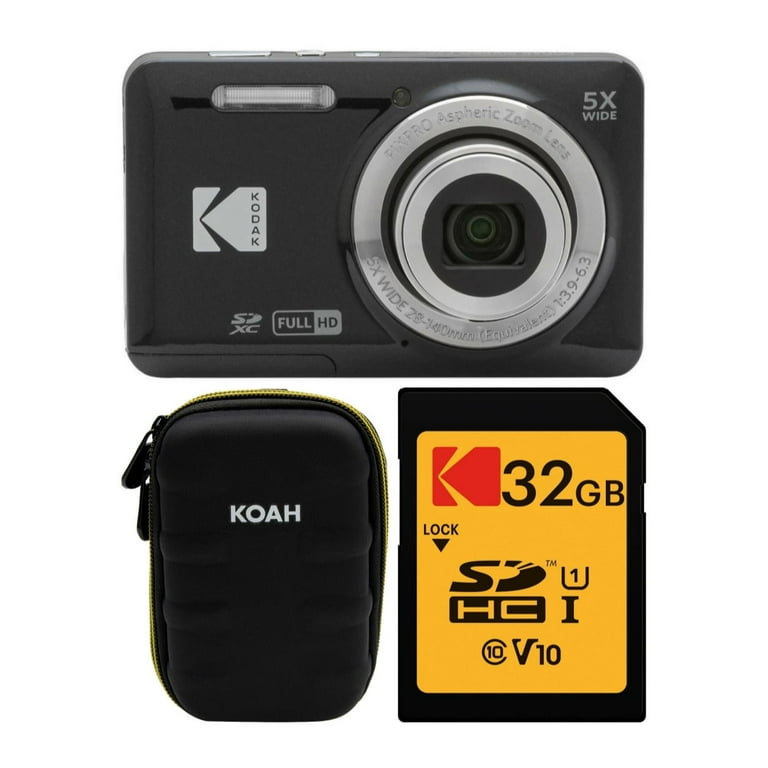 Kodak PIXPRO FZ55 Point and Shoot Camera, 16MP, 5x Optical Zoom