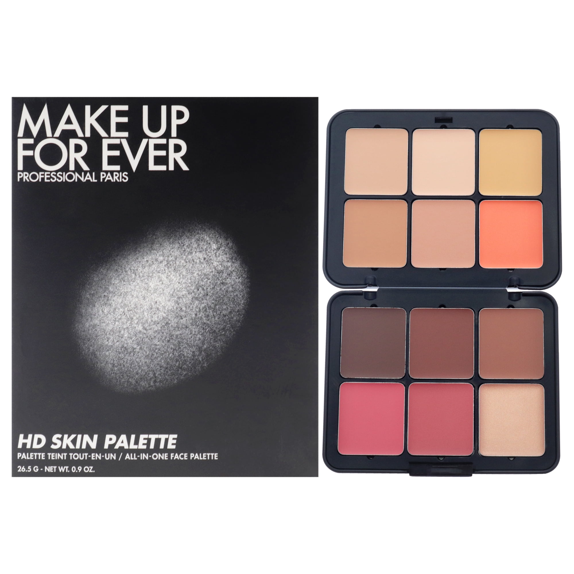 Make Up For Ever HD Skin All In One Palette - Harmony 1 , 0.9 oz