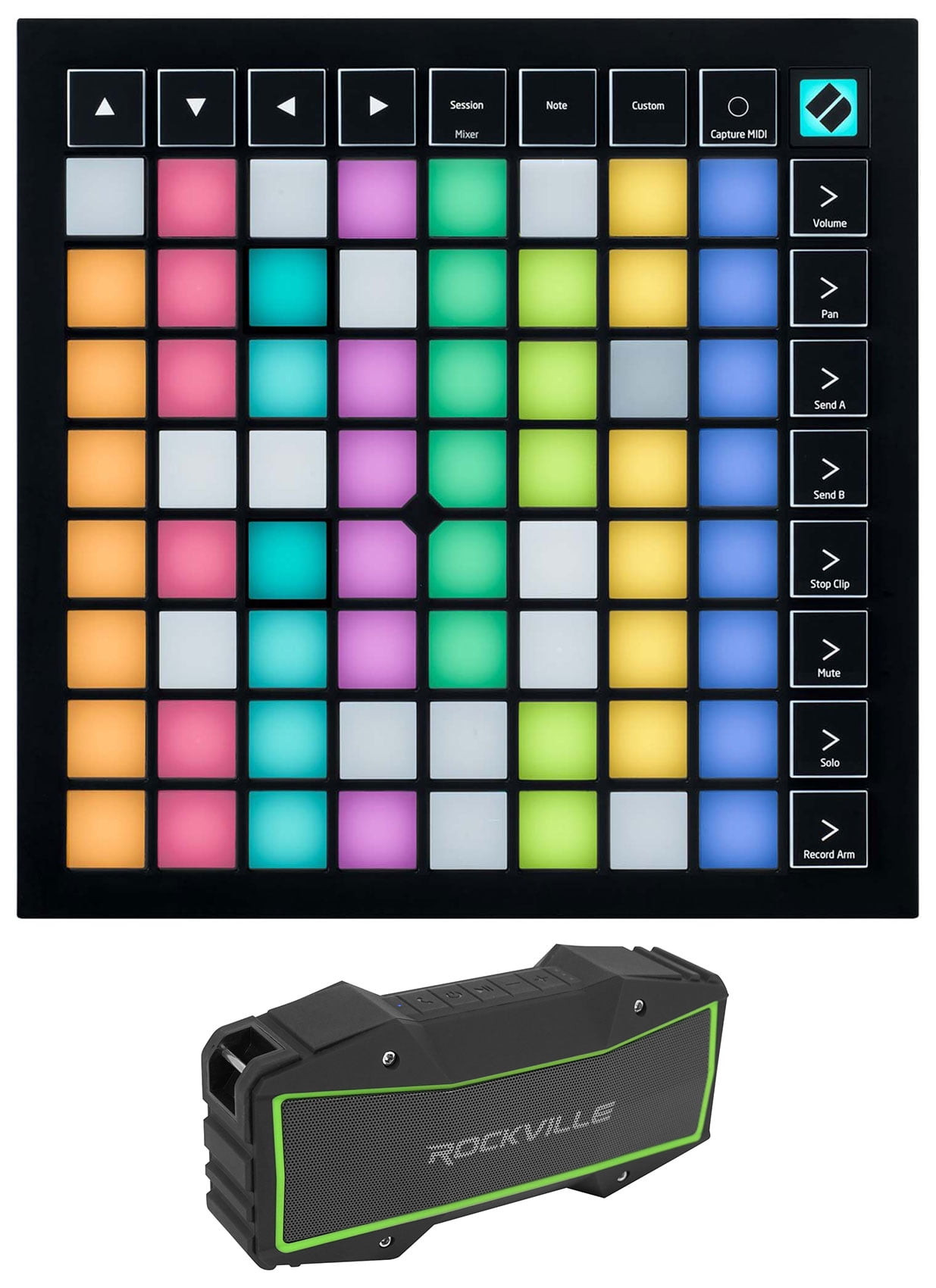 Novation Launchpad X MIDI USB RGB DJ Pad Controller+Home Bluetooth