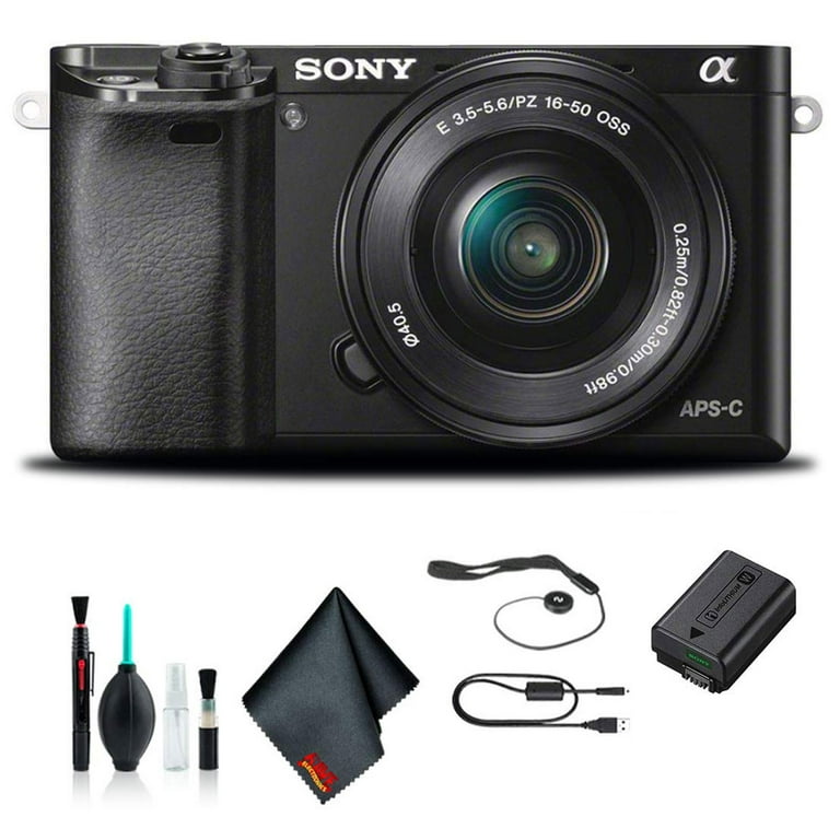 Sony Alpha a6000 Mirrorless Camera with 16-50mm and 55-210mm