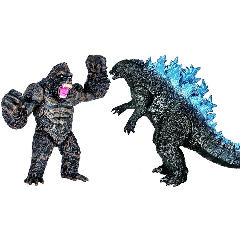TwCare Set of 2 Godzilla vs King Kong Action Figures, Movable
