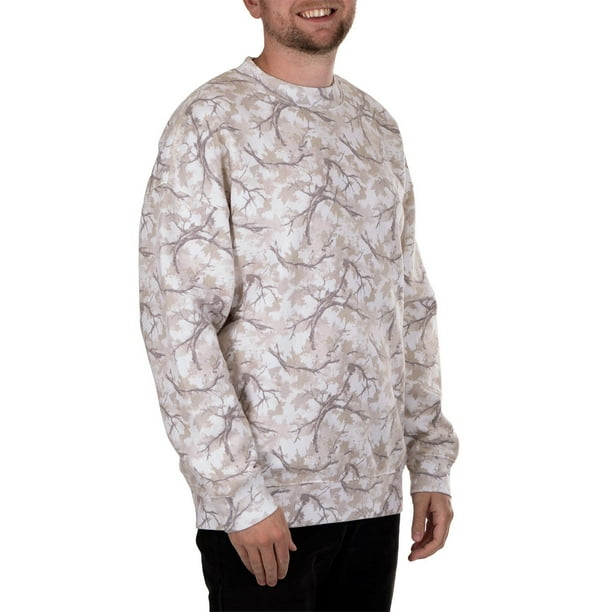 State of Mine Men's Camo Crewneck Fleece Sweatshirt - Samsclub.com