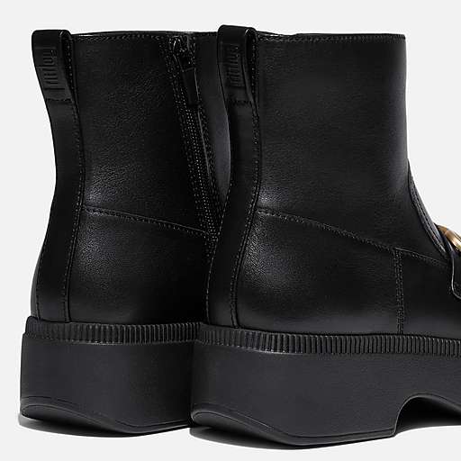Women's F-Luma Leather Ankle Boots | FitFlop US