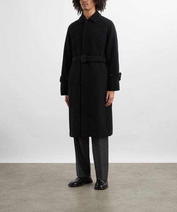 Auralee Super-Fine Wool Mosser Soutien Collar Coat | Liberty