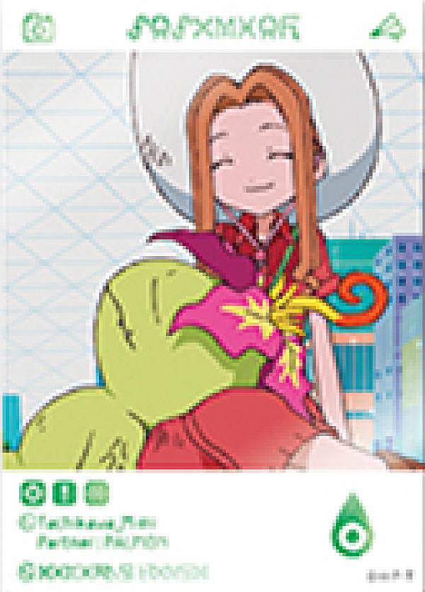 太刀川ミミ＆パルモン】 デジモンアドベンチャー EMOCAの通販はau PAY