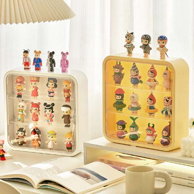 2個セット コレクションケース アクリル 壁掛け ディスプレイケース