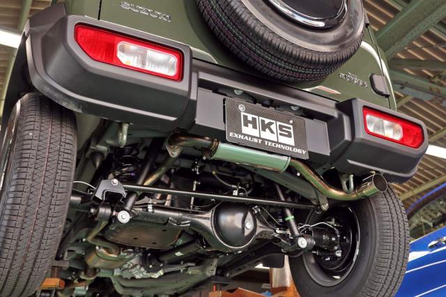 HKSマフラー リーガルマフラー スズキ ジムニー JB64W ジムニーシエラ